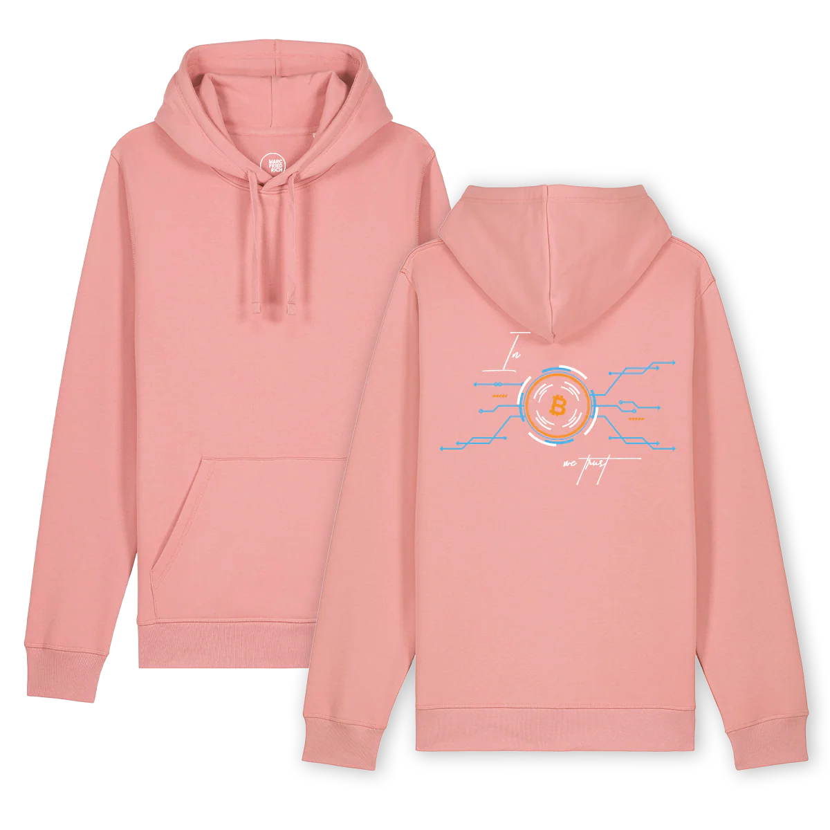 Hoodie "In Bitcoin we trust" color - Image 3