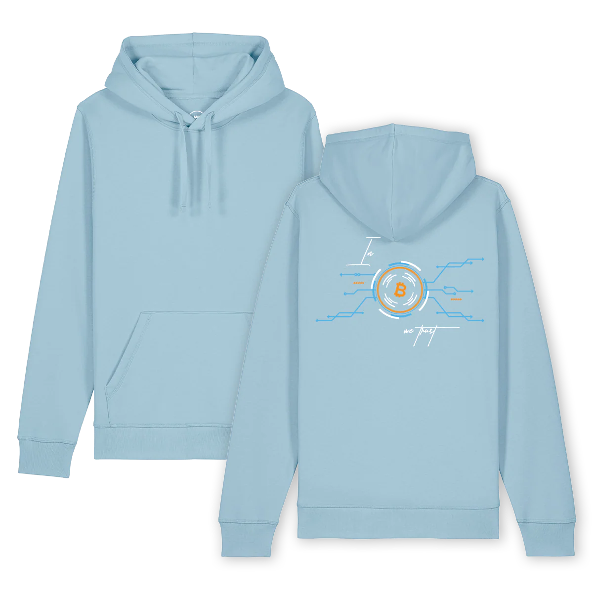 Hoodie "In Bitcoin we trust" color - Image 4