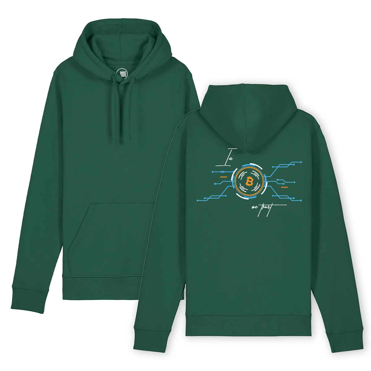 Hoodie "In Bitcoin we trust" color - Image 5