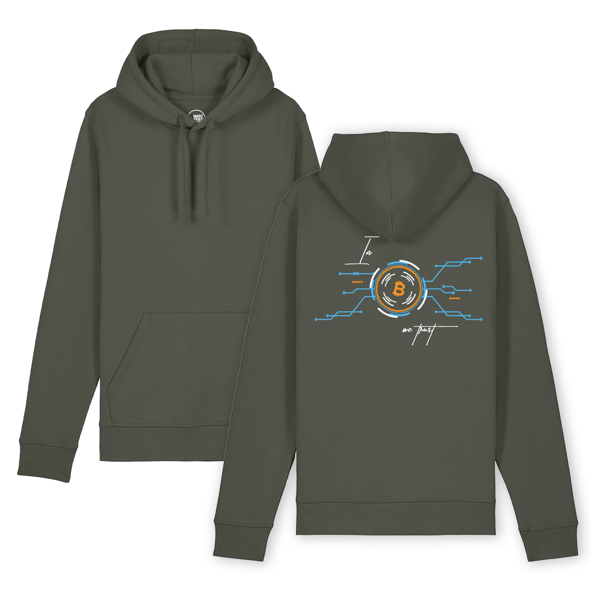 Hoodie "In Bitcoin we trust" color - Image 6
