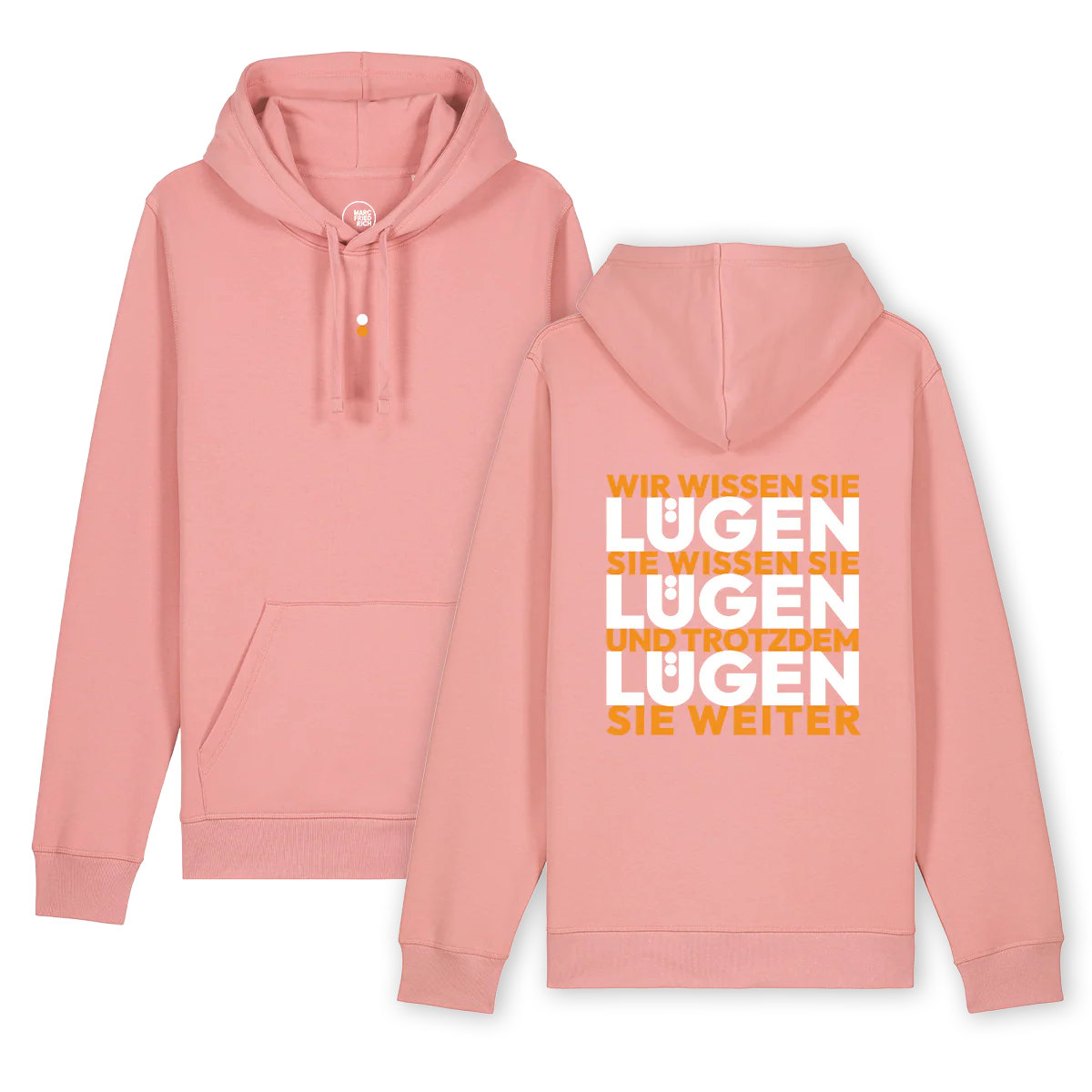 Hoodie "Lügen Lügen Lügen" color - Image 3