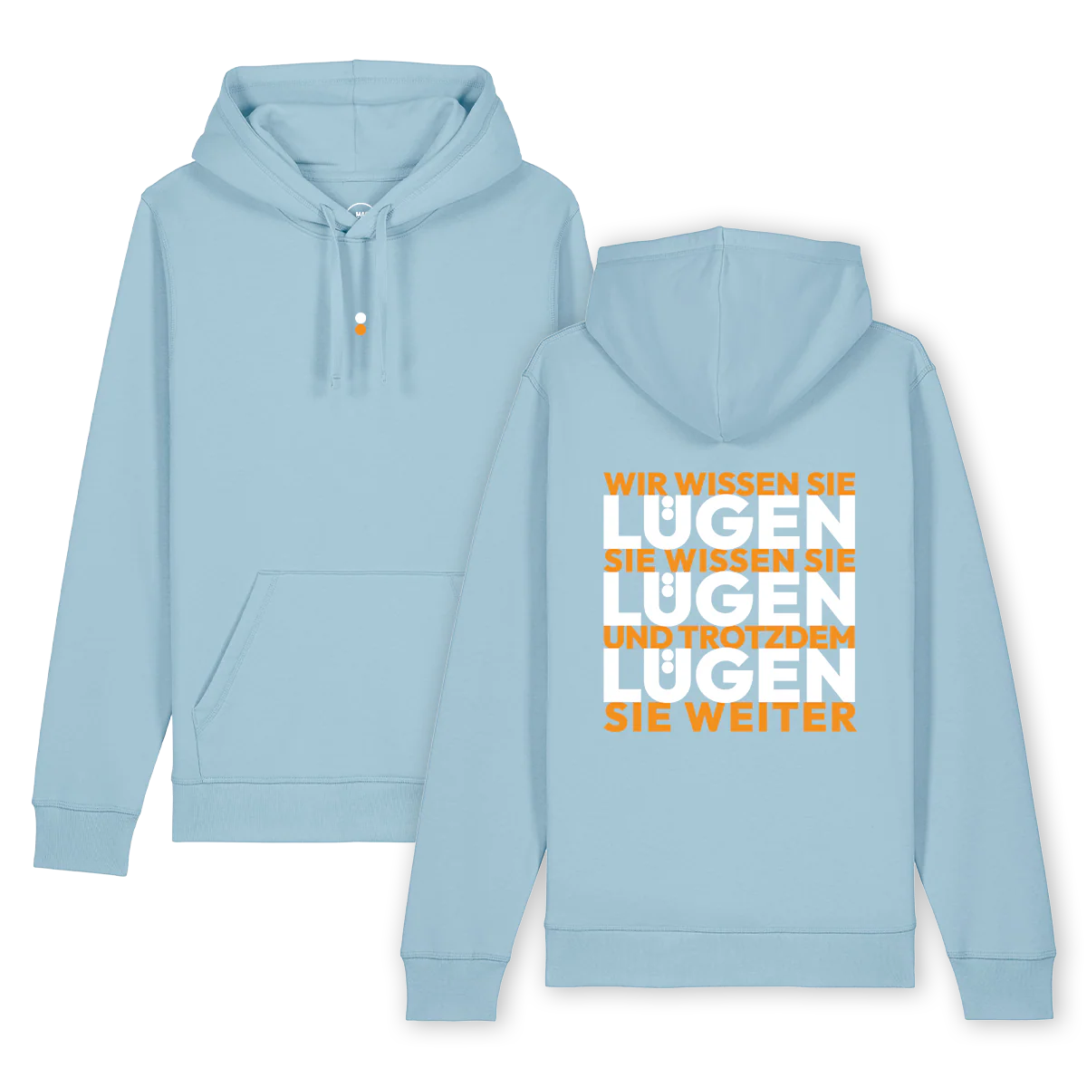 Hoodie "Lügen Lügen Lügen" color - Image 4