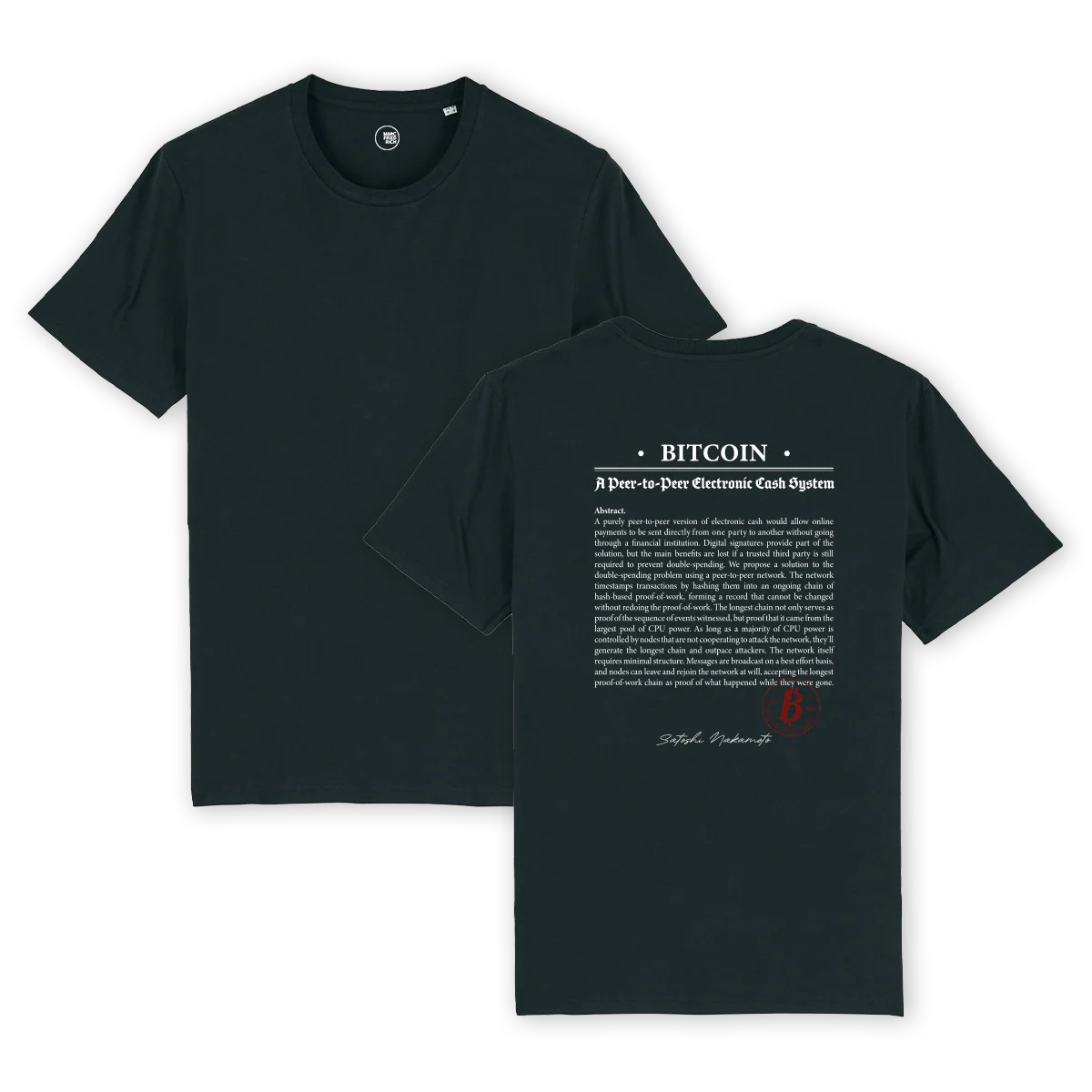 T-Shirt "Bitcoin Whitepaper" - Image 4