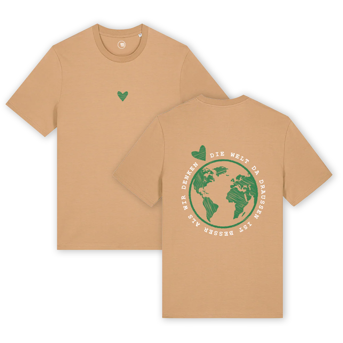 T-Shirt "Die Welt da draußen ist besser als wir denken" - Image 11