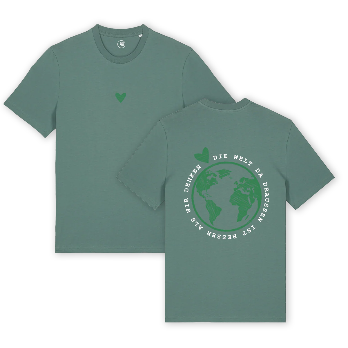 T-Shirt "Die Welt da draußen ist besser als wir denken" - Image 8