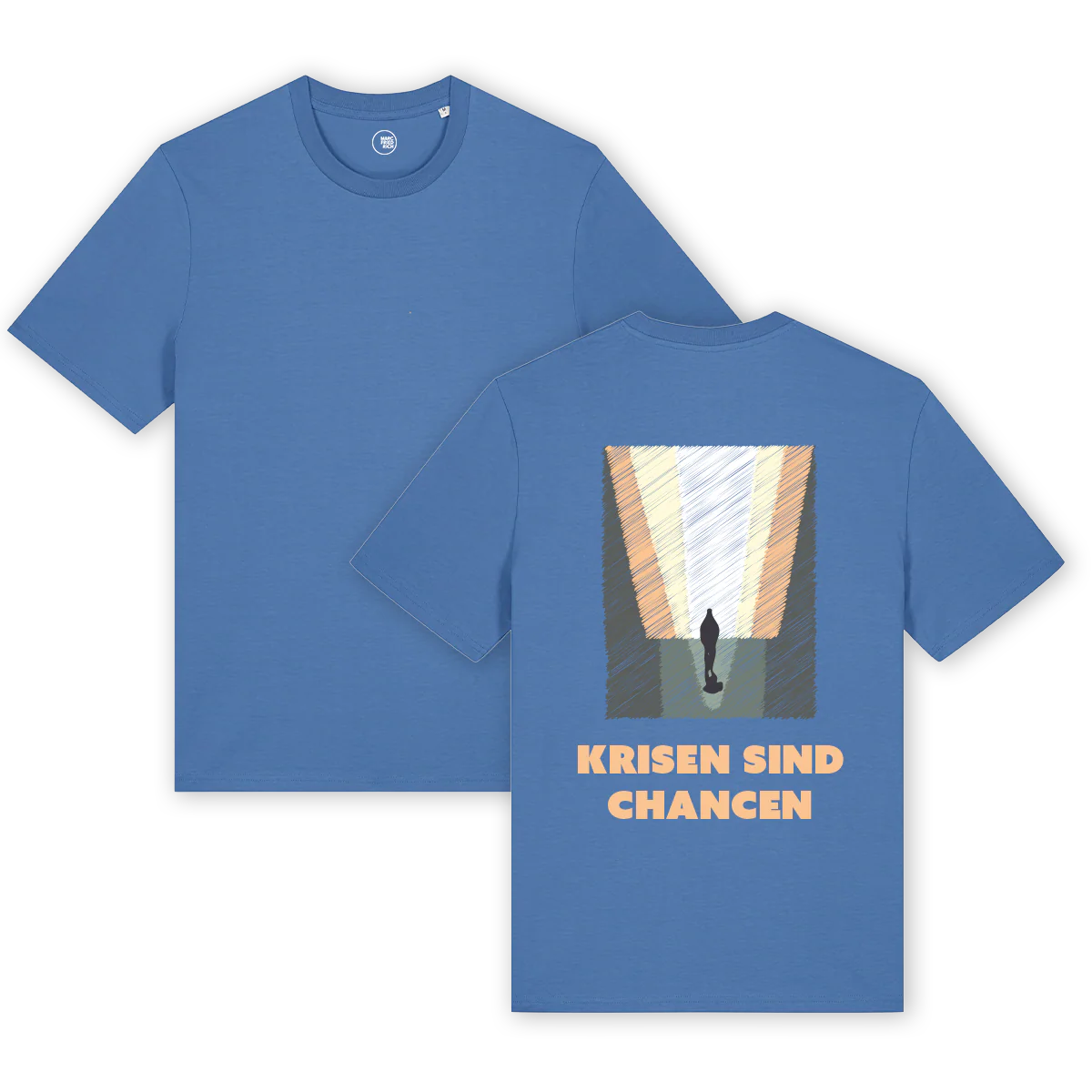 T-Shirt "Krisen sind Chancen - Kunstdruck" - Image 6